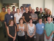 The team from the "Towards understanding marine biological impacts of climate change" project that produced this work. Michael Burrows is on the left hand side of the middle row. Credit: University of California, Santa Barbara