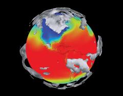 Scientists use models like the Community Climate System Model (CCSM, shown here) to increase their understanding of the world's climate patterns and learn how they may affect regions around the globe. Credit: PNNL
